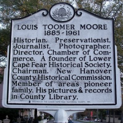 Louis Toomer Moore Marker image. Click for full size.