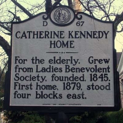 Catherine Kennedy Home Marker image. Click for full size.