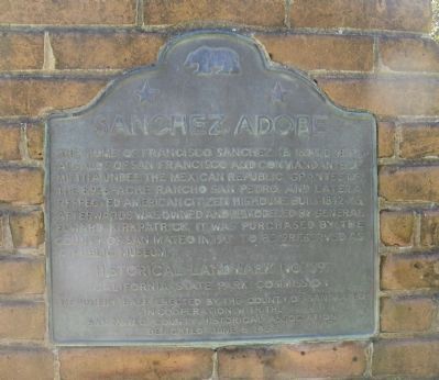 Sanchez Adobe Marker. Click for full size. Sanchez Adobe Marker image. Click for full size.