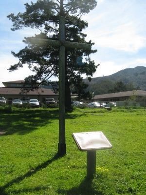 Cross Marking the Site of the Mission Outpost. Click for full size. Cross Marking the Site of the Mission Outpost image. Click for full size.