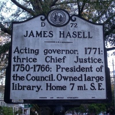 James Hasell Marker image. Click for full size.