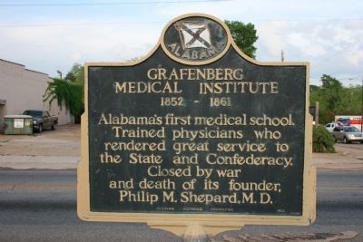 Grafenberg Medical Institute Marker. Click for full size. Grafenberg Medical Institute Marker image. Click for full size.