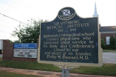 Grafenberg Medical Institute Marker. Click for full size. Grafenberg Medical Institute Marker image. Click for full size.