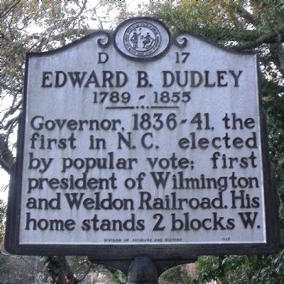 Edward B. Dudley Marker image. Click for full size.