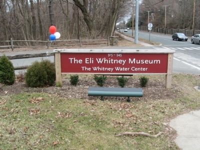 Eli Whitney Museum Sign image. Click for full size.