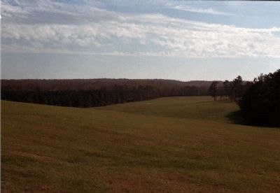 The Battlefield at Horseshoe Bend. Click for full size. The Battlefield at Horseshoe Bend image. Click for full size.