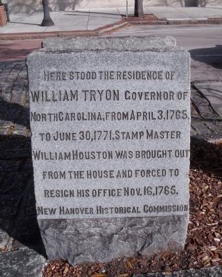 William Tryon Marker image. Click for full size.