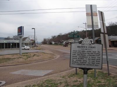 Brown's Ferry Marker. Click for full size. Brown's Ferry Marker image. Click for full size.