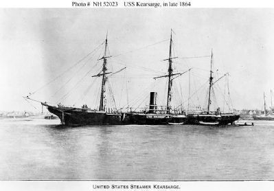 United States Steamer <i>Kearsarge</i> image. Click for full size.