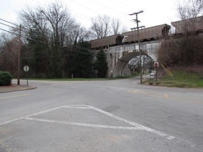 The Cross-Road Discussed in the Marker. Click for full size. The Cross-Road Discussed in the Marker image. Click for full size.
