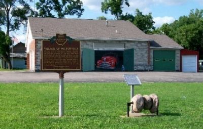 Village of Miltonville Marker image. Click for full size.