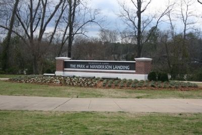 The Park at Manderson Landing Sign image. Click for full size.