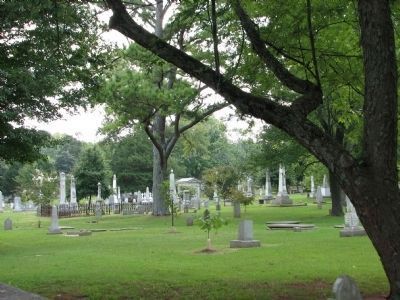 Maple Hill Cemetery - Established 1818 by the City of Huntsville image. Click for full size.