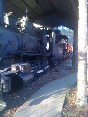 Steam locomotive and tender. Click for full size. Steam locomotive and tender image. Click for full size.