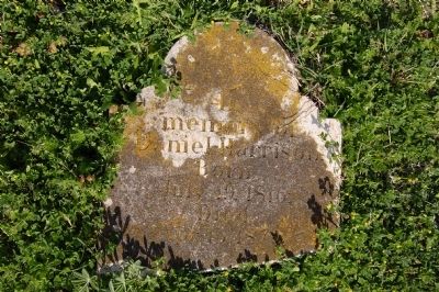 Daniel Harrison Original Headstone. Click for full size. Daniel Harrison Original Headstone image. Click for full size.