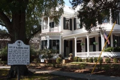 Site of Blanding House Marker and current house on site. Click for full size. Site of Blanding House Marker and current house on site image. Click for full size.