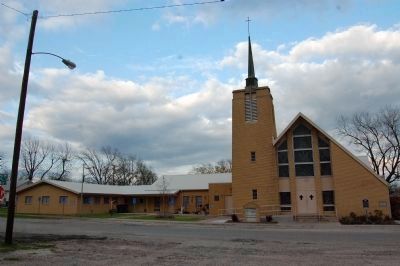 St. John Lutheran Church and Marker image. Click for full size.