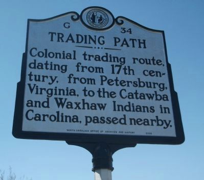 Trading Path Marker. Click for full size. Trading Path Marker image. Click for full size.