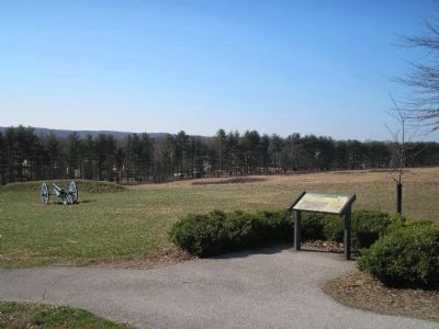 Marker in Valley Forge. Click for full size. Marker in Valley Forge image. Click for full size.
