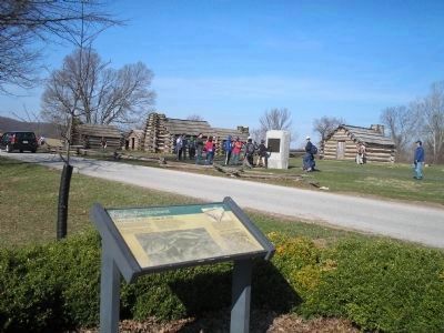 Winter Encampment Marker. Click for full size. Winter Encampment Marker image. Click for full size.