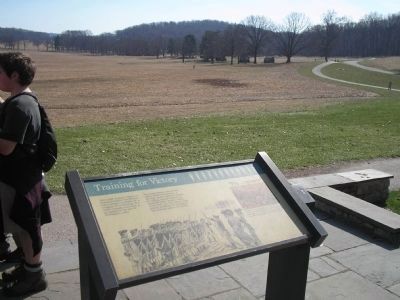 Valley Forge Marker. Click for full size. Valley Forge Marker image. Click for full size.