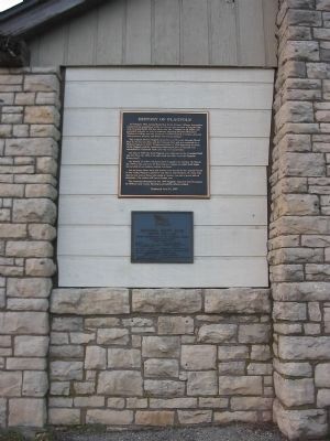 History of Flagpole & Grandad Bluff Flag Marker. Click for full size. History of Flagpole & Grandad Bluff Flag Marker image. Click for full size.