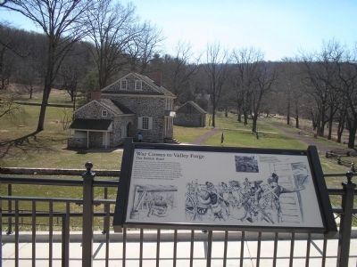 Valley Forge Marker. Click for full size. Valley Forge Marker image. Click for full size.