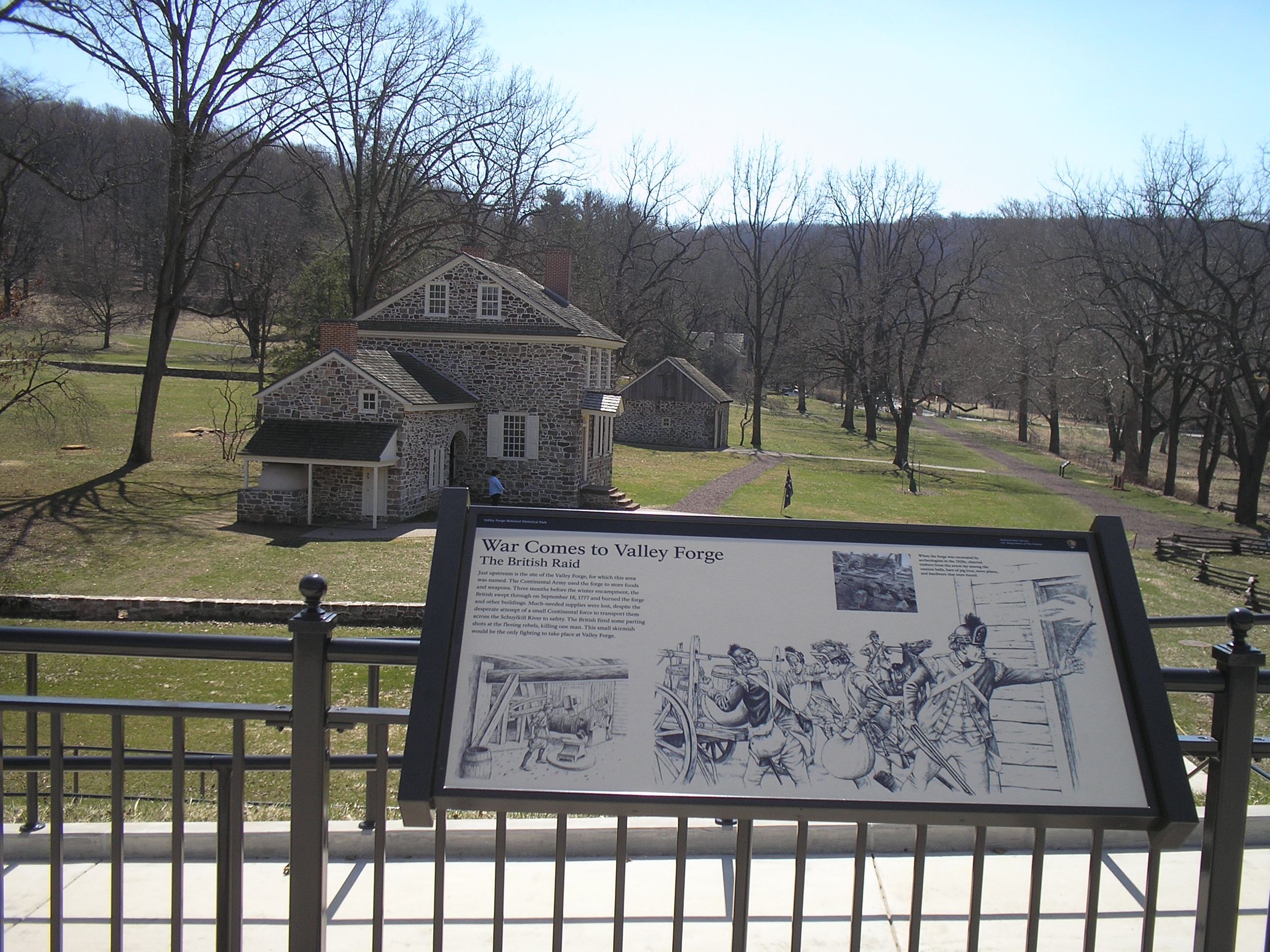 Valley Forge Marker