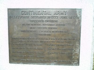 Greenes Division Marker image. Click for full size.