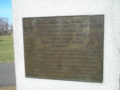 Greene’s Division Marker. Click for full size. Greene’s Division Marker image. Click for full size.