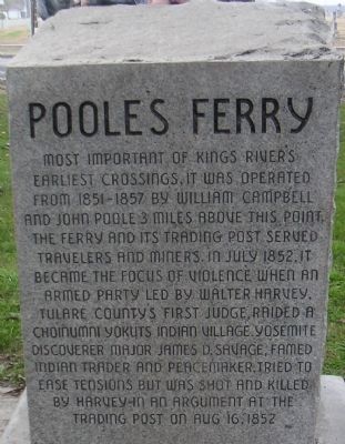Poole's Ferry Marker image. Click for full size.
