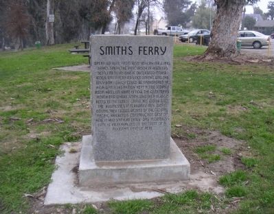 Smith's Ferry Marker image. Click for full size.