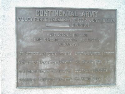 Huntington�s Brigade Marker image. Click for full size.