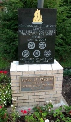 Flame of Freedom Memorial. Click for full size. Flame of Freedom Memorial image. Click for full size.