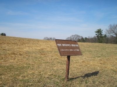 Marker in Valley Forge. Click for full size. Marker in Valley Forge image. Click for full size.