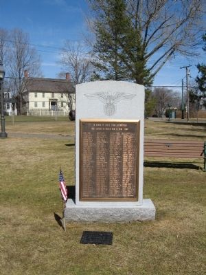 Litchfield World War II Monument image. Click for full size.