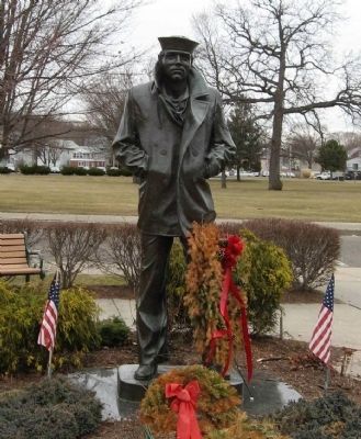 The Lone Sailor. Click for full size. The Lone Sailor image. Click for full size.