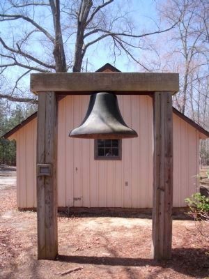 CCC Camp Alarm Bell. Click for full size. CCC Camp Alarm Bell image. Click for full size.