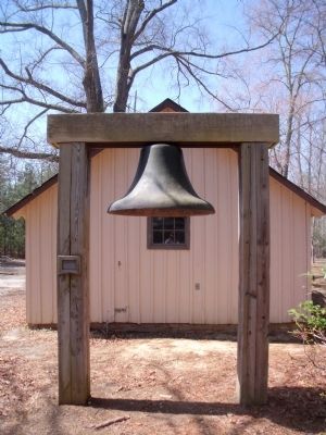 CCC Camp Alarm Bell. Click for full size. CCC Camp Alarm Bell image. Click for full size.