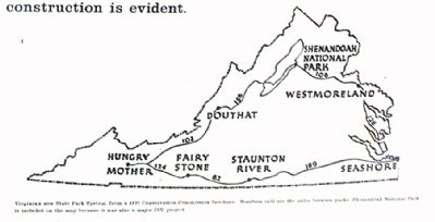 Virginia State Parks built by the CCC.. Click for full size. Virginia State Parks built by the CCC. image. Click for full size.