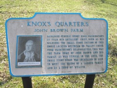 Knoxs Quarters Marker image. Click for full size.