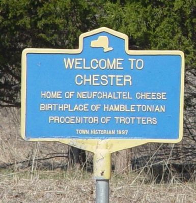 Welcome to Chester Marker image, Touch for more information