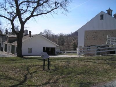 Marker at the John Brown Farm. Click for full size. Marker at the John Brown Farm image. Click for full size.