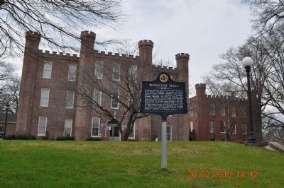 Wesleyan Hall part of Campus UNA image. Click for full size.