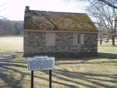 Marker in Valley Forge image. Click for full size.