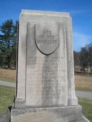 Site of the Marquee Marker. Click for full size. Site of the Marquee Marker image. Click for full size.