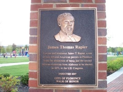 James Thomas Rapier Marker. Click for full size. James Thomas Rapier Marker image. Click for full size.