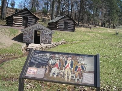 Marker in Valley Forge image. Click for full size.
