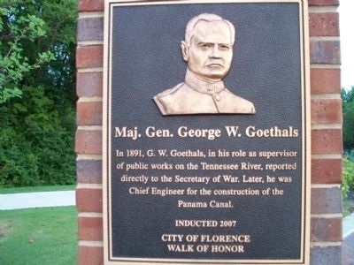 Maj. Gen. George W. Goethals Marker image. Click for full size.