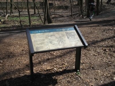 Marker along Valley Creek. Click for full size. Marker along Valley Creek image. Click for full size.